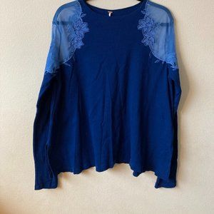 Free People Cold Shoulder Sweater